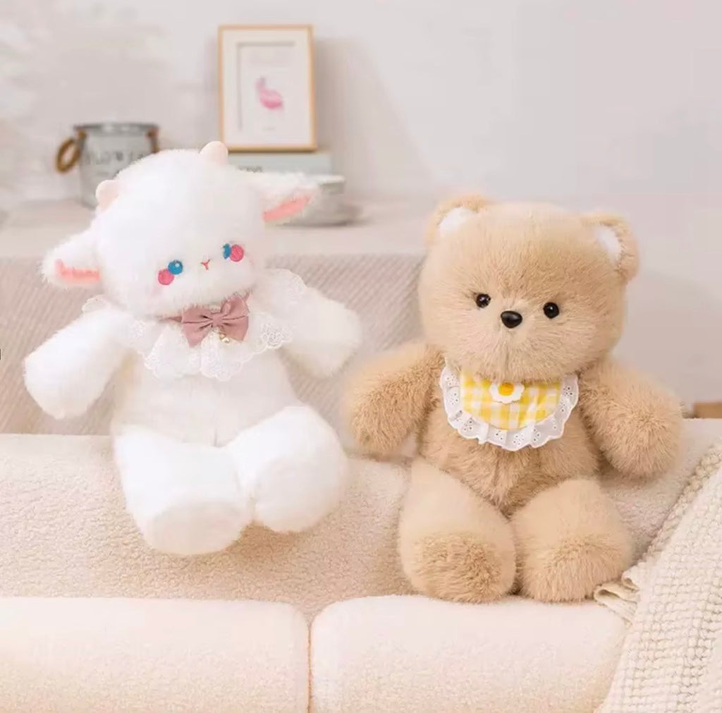 Runly Plushie-Lamb+Bear Edition