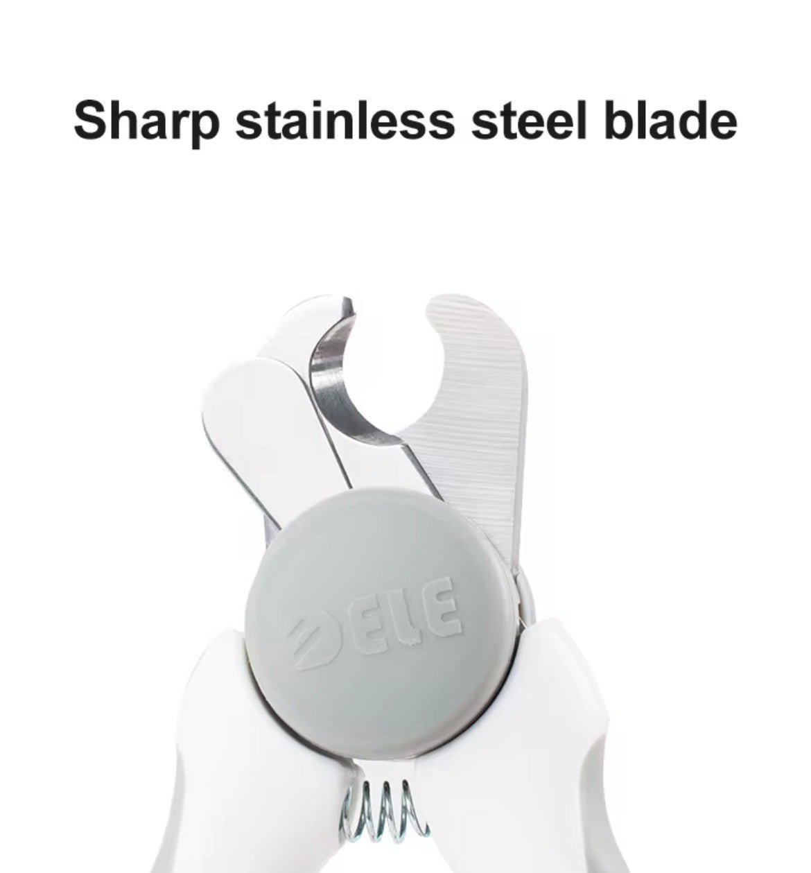 Professional Pet Nail Clipper with Built-In Nail File and Safety Lock