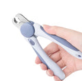 Professional Pet Nail Clipper with Built-In Nail File and Safety Lock