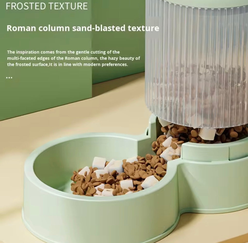 Pawtrix Automatic Pet Feeder & Water Dispenser Set
